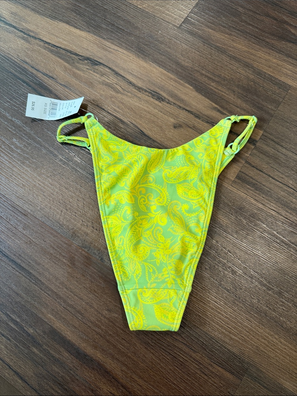 LA Hearts by PacSun Yellow Eileen Ring Bikini Bottom - Picture 4 of 7